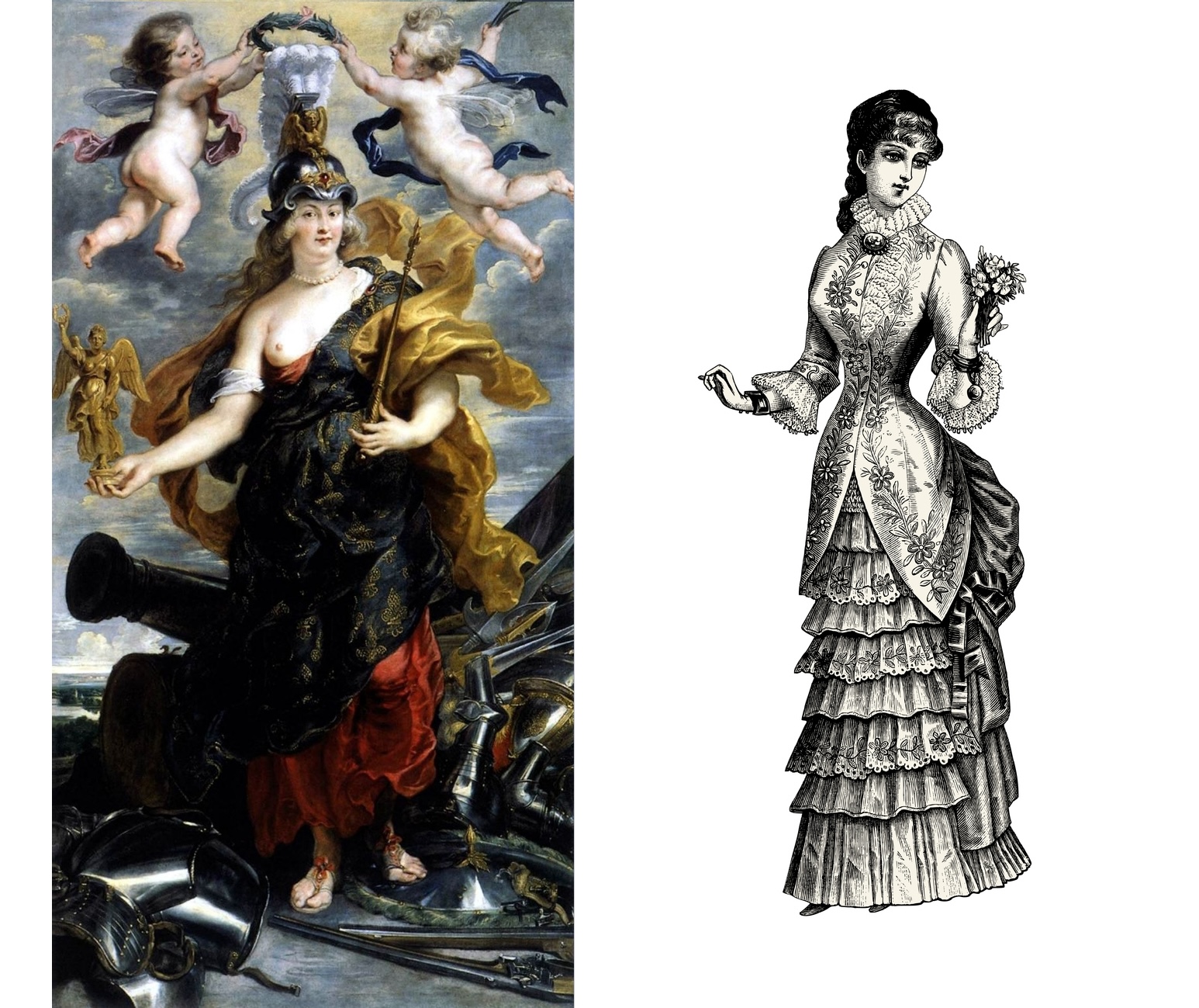 Porovnání ideálů krásy z různých století